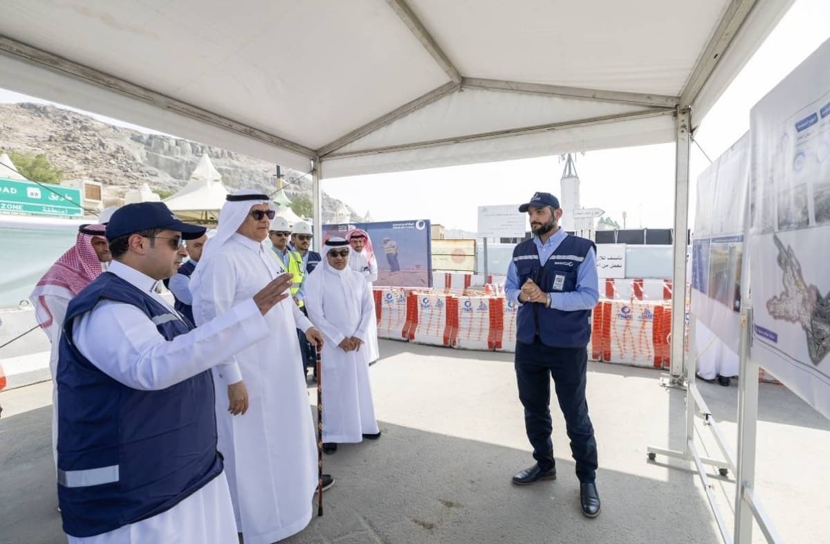 وزير البيئة والمياه والزراعة يتفقد المشاريع التطويرية في مكة والمشاعر المقدسة