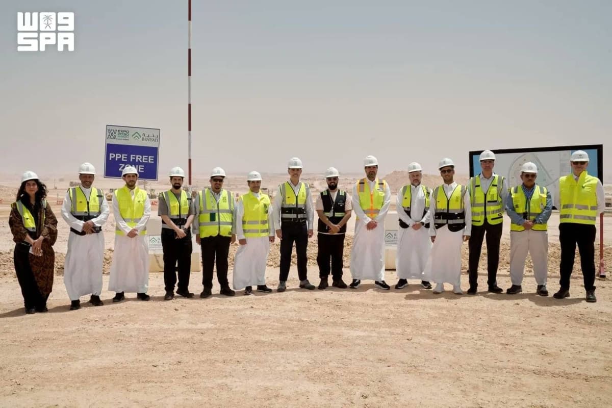 إكسبو 2030 الرياض ينظّم جولة ميدانية مع شركائه الرئيسيين لتفقّد سير العمل في الموقع